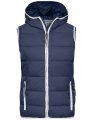 Dames Bodywarmer Daiber JN1075 Navy-wit